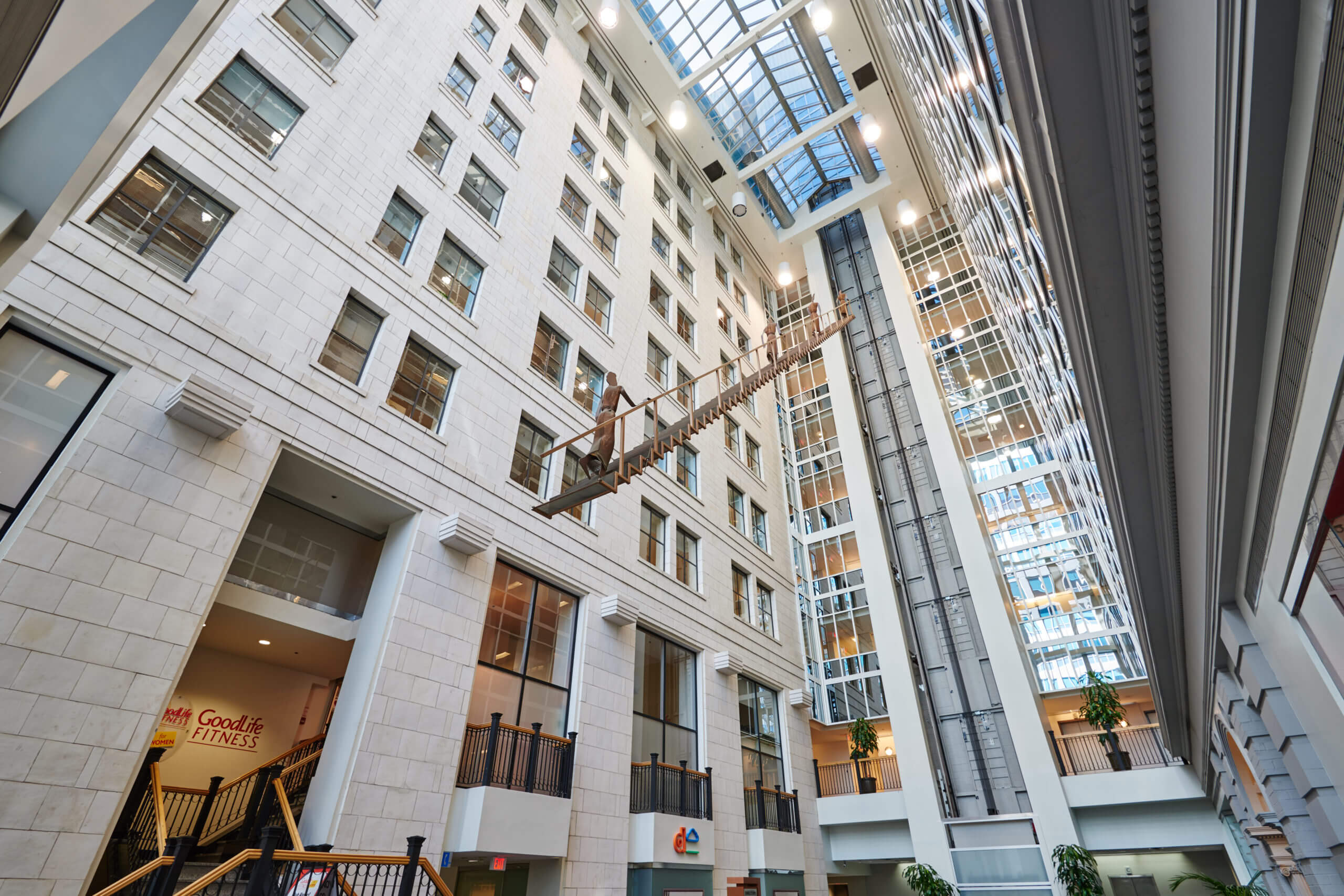 Perspective shot of 36 Toronto Street lobby - Toronto, ON