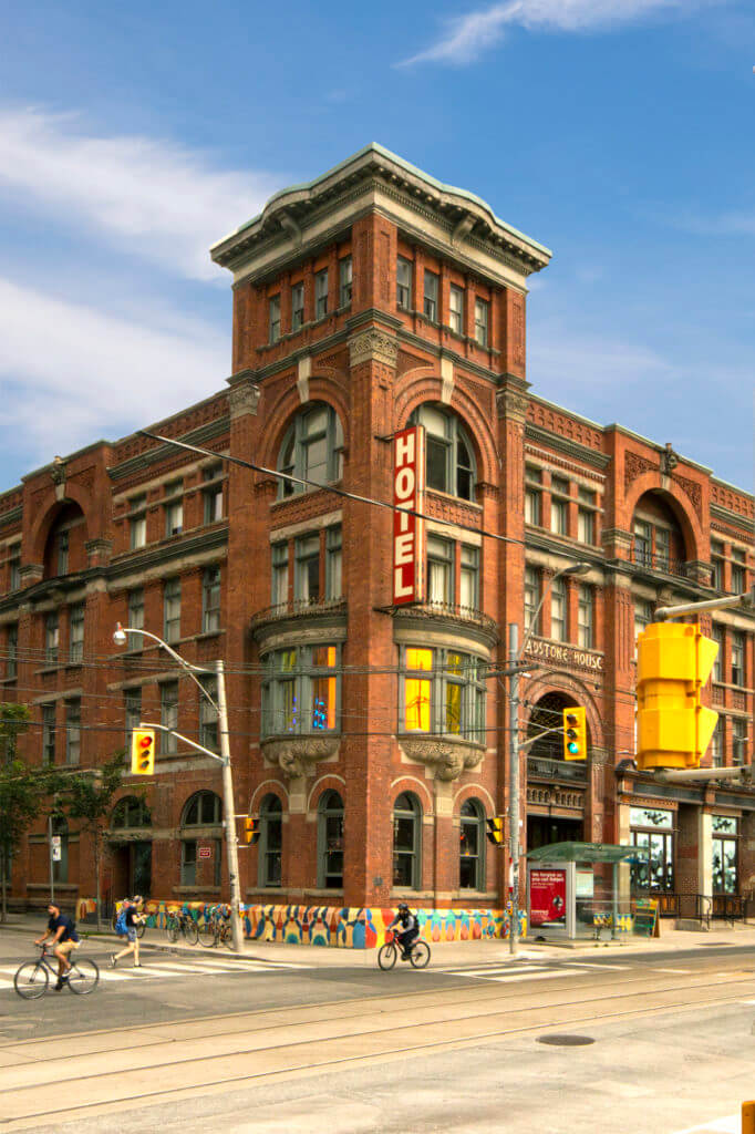 Exterior image of The Gladstone Hotel.
