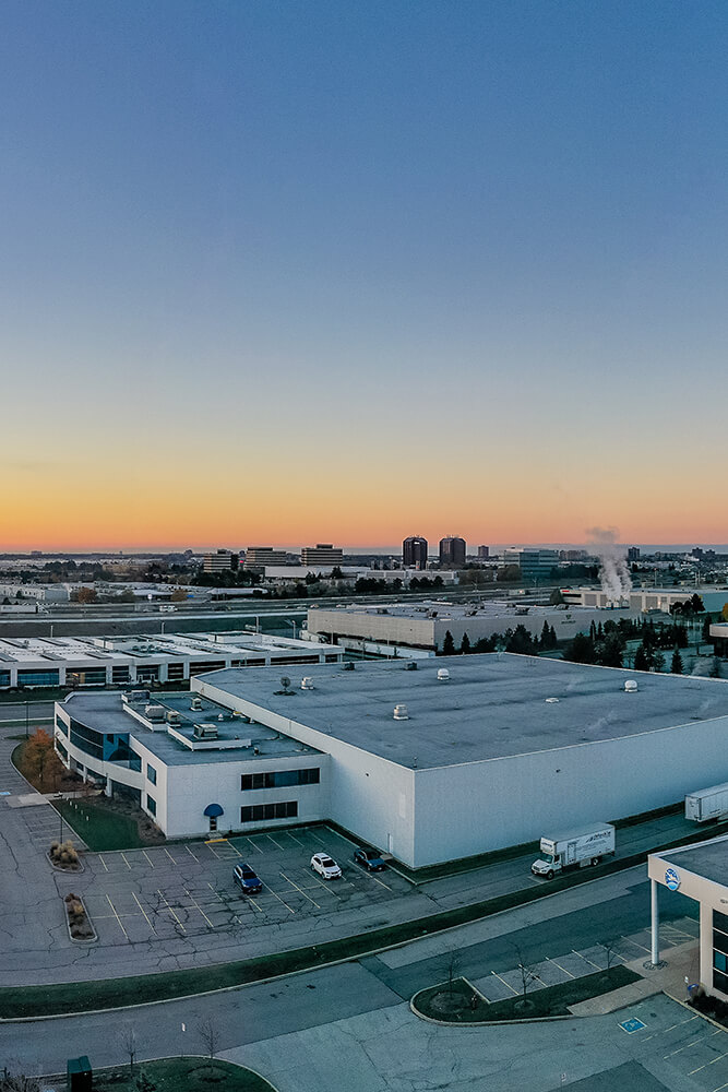 Aerial image of Dream Industrial Warehouse Building