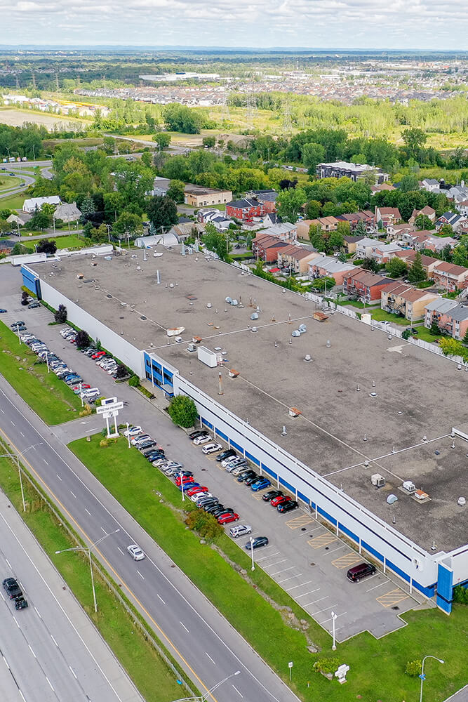 Aerial image of Dream Industrial Warehouse Building