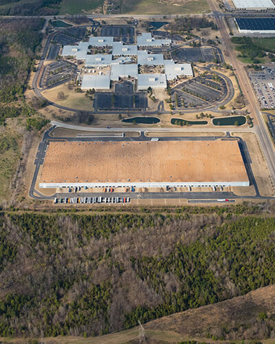 Aerial image of Dream Industrial Warehouse Building