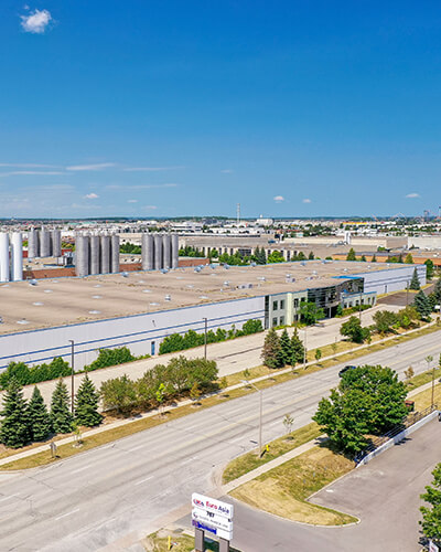 Aerial image of Dream Industrial Warehouse Building