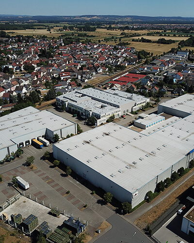 Aerial image of Dream Industrial Warehouse Building